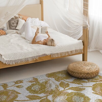 Tapis vinyle Motif botanique rétro