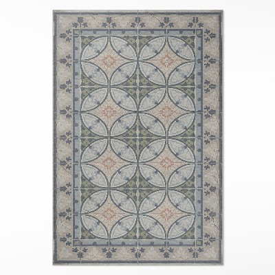 Tapis vinyle Mosaïque de carreaux de céramique vintage