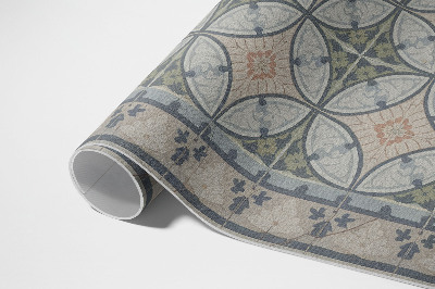 Tapis vinyle Mosaïque de carreaux de céramique vintage