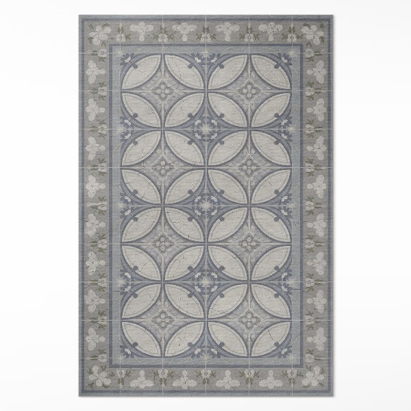 Tapis vinyle Une délicate composition de motifs