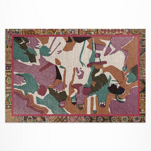 Tapis vinyle d’extérieur Sons abstraits de Wassily Kandinsky