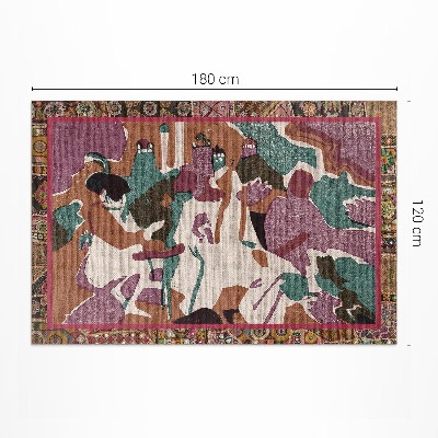 Tapis vinyle d’extérieur Sons abstraits de Wassily Kandinsky