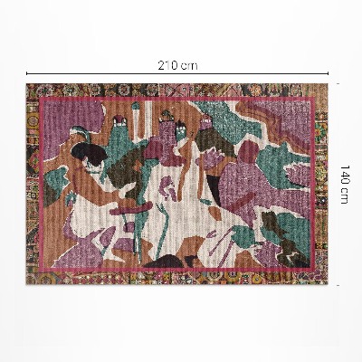 Tapis vinyle d’extérieur Sons abstraits de Wassily Kandinsky