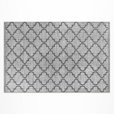 Tapis vinyle d’extérieur Tissu imitation motif oriental