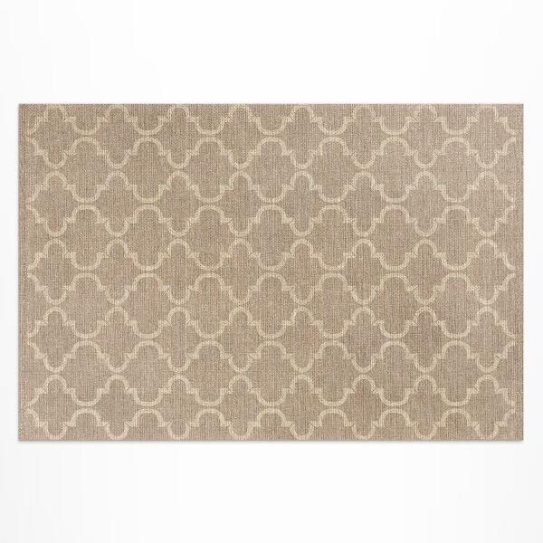 Tapis vinyle d’extérieur Motif marocain, tissu imitation élégant