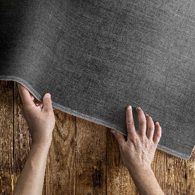 Tapis vinyle d’extérieur Tissu imitation pierre foncé et élégant