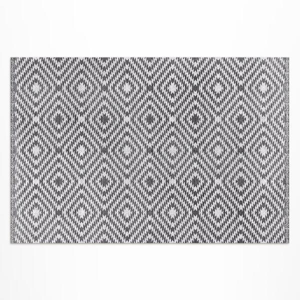 Tapis vinyle d’extérieur Tissu imitation motif géométrique turc