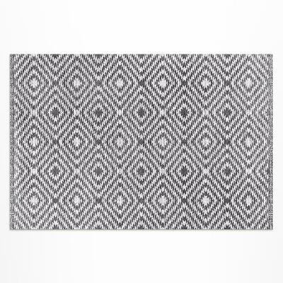 Tapis vinyle d’extérieur Tissu imitation motif géométrique turc