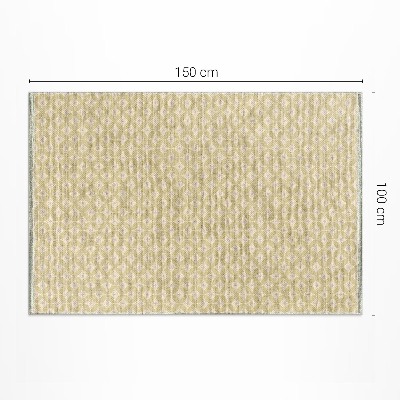 Tapis vinyle d’extérieur Tissu imitation motif oriental