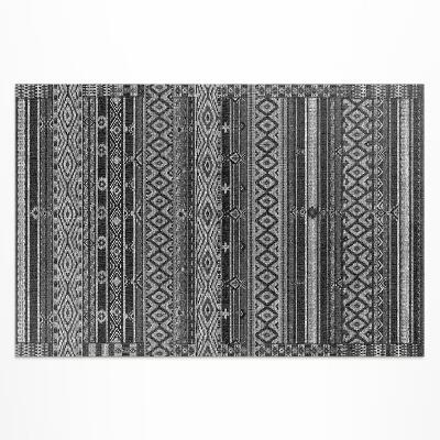 Tapis vinyle d’extérieur Tissu imitation petits losanges