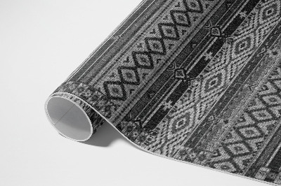 Tapis vinyle d’extérieur Tissu imitation petits losanges