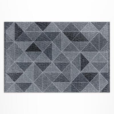 Tapis vinyle d’extérieur Tissu imitation abstraction géométrique