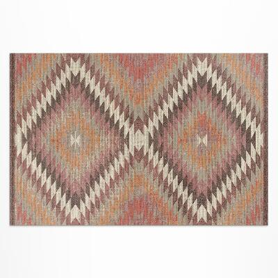 Tapis vinyle d’extérieur Tissu décoratif imitation motif turc