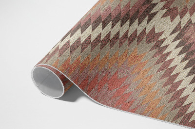 Tapis vinyle d’extérieur Tissu décoratif imitation motif turc