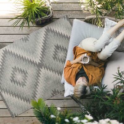 Tapis vinyle d’extérieur Tissu imitation style turc indien