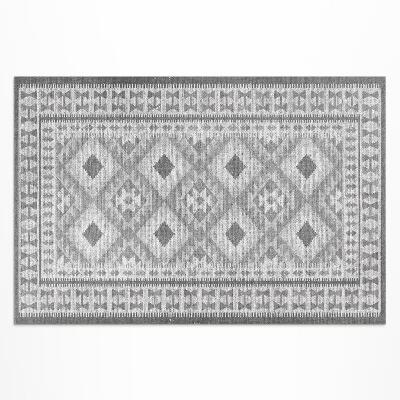 Tapis vinyle d’extérieur Motif décoratif classique, imitation tissu
