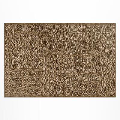 Tapis vinyle d’extérieur Tissu imitation motif tribal
