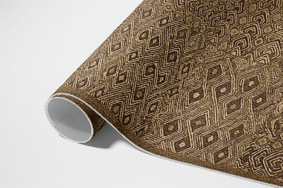 Tapis vinyle d’extérieur Tissu imitation motif tribal
