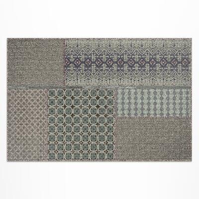 Tapis vinyle d’extérieur Imitation de tissu décoré de style aztèque