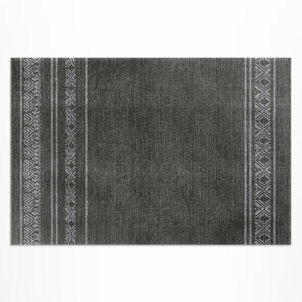 Tapis vinyle d’extérieur Tissu imitation motif africain