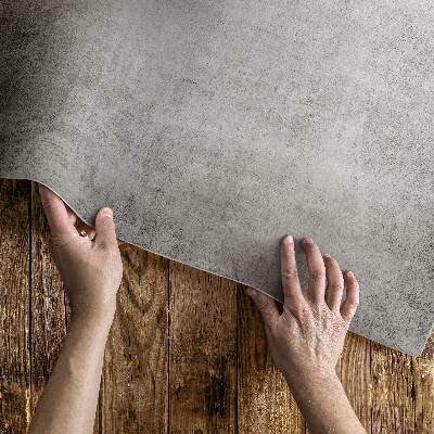 Tapis vinyle d’extérieur Texture moderne en béton argenté