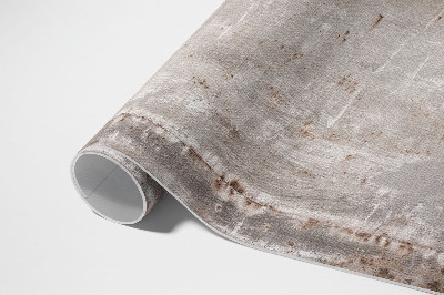 Tapis vinyle d’extérieur Tôle rouillée de style industriel