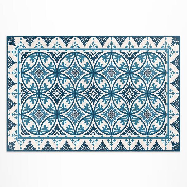 Tapis vinyle d’extérieur Cercles abstraits Carreaux méditerranéens