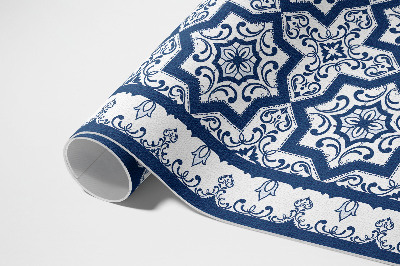 Tapis vinyle d’extérieur Carreaux décorés de style portugais