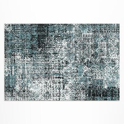 Tapis vinyle d’extérieur Motif de tissu rétro vieilli