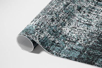 Tapis vinyle d’extérieur Motif de tissu rétro vieilli