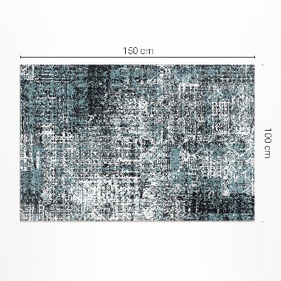 Tapis vinyle d’extérieur Motif de tissu rétro vieilli