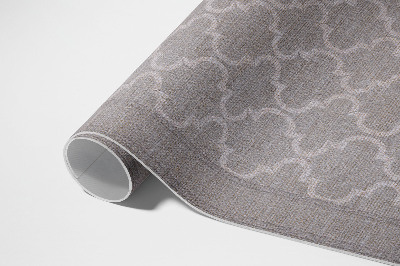 Tapis vinyle d’extérieur Imitation arabesque de tissu décoratif