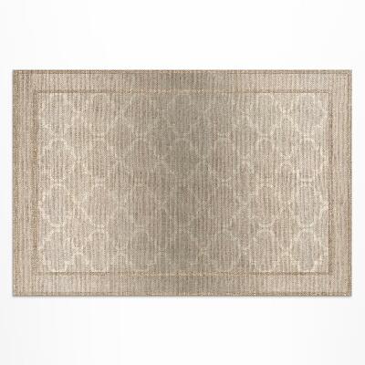 Tapis vinyle d’extérieur Tissu imitation trèfle marocain
