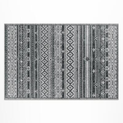 Tapis vinyle d’extérieur Tissu imitation motif texturé