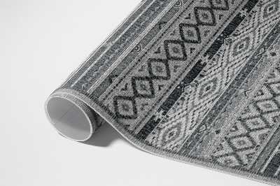 Tapis vinyle d’extérieur Tissu imitation motif texturé