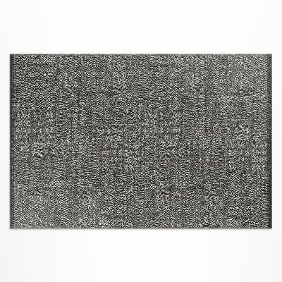 Tapis vinyle d’extérieur Tissu imitation textures fines