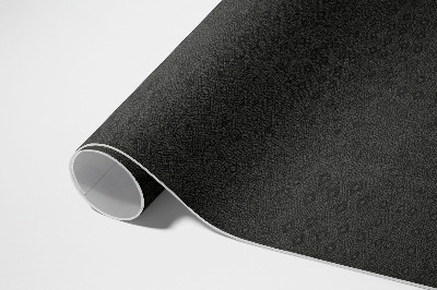 Tapis vinyle d’extérieur Tissu imitation texturé foncé