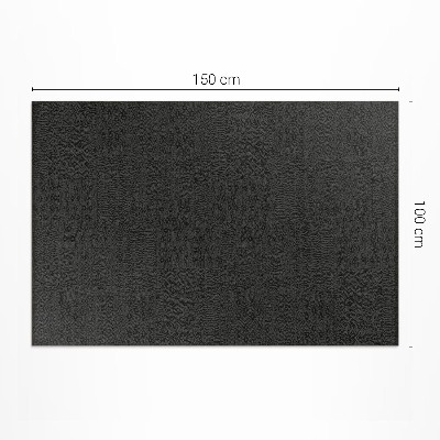 Tapis vinyle d’extérieur Tissu imitation texturé foncé
