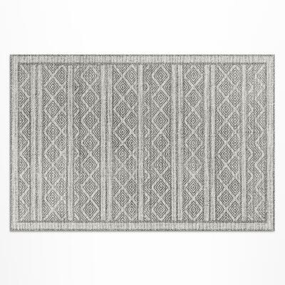 Tapis vinyle d’extérieur Beaux motifs décoratifs, imitation tissu