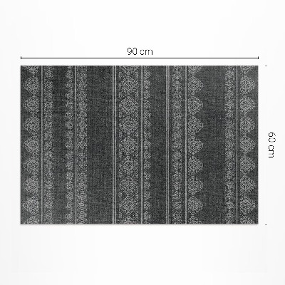 Tapis vinyle d’extérieur Tissu imitation motif oriental