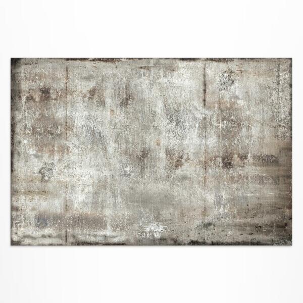 Tapis vinyle d’extérieur Style industriel en métal rouillé
