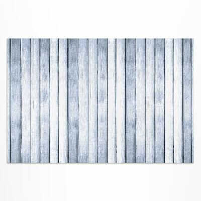 Tapis vinyle d’extérieur Planches de bois clair gris