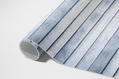 Tapis vinyle d’extérieur Planches de bois clair gris