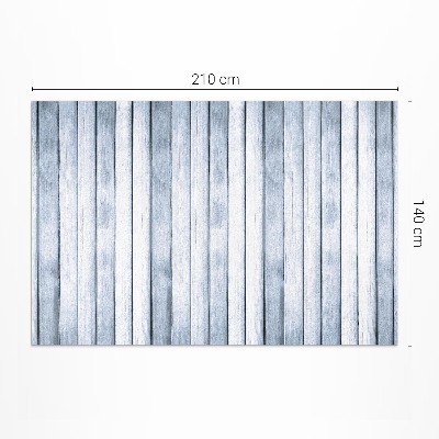 Tapis vinyle d’extérieur Planches de bois clair gris