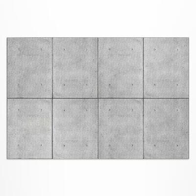 Tapis vinyle d’extérieur Dalles de béton brut, style industriel