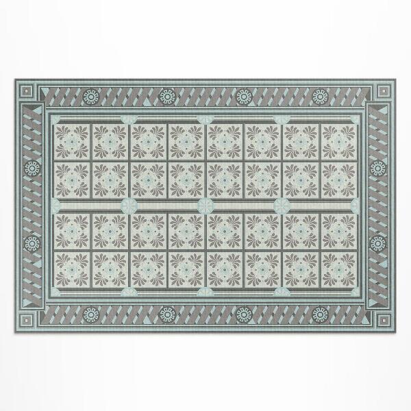 Tapis vinyle d’extérieur Mosaïque décorative de style scandinave