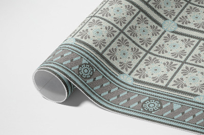 Tapis vinyle d’extérieur Mosaïque décorative de style scandinave