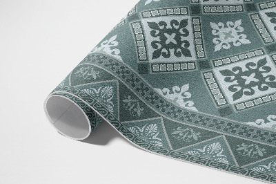 Tapis vinyle d’extérieur Mosaïque décorative géométrique et ornementale