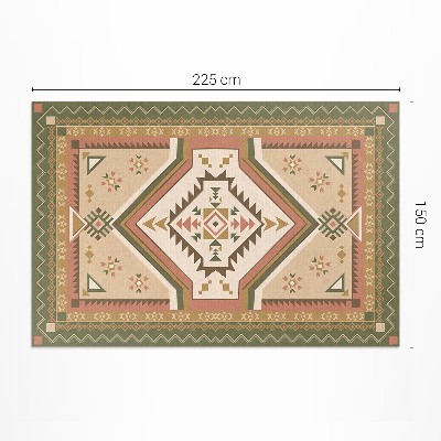 Tapis vinyle d’extérieur Motif ornemental géométrique espagnol