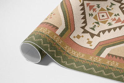 Tapis vinyle d’extérieur Motif ornemental géométrique espagnol